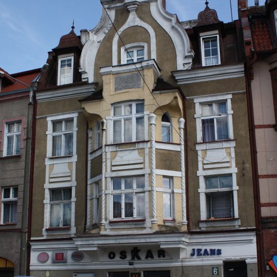 6 Konstytucji 3 Maja Square in Lidzbark Warmiński