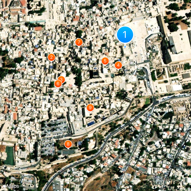 Aish HaTorah Map