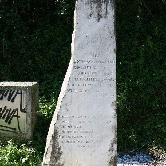 Vecchio Cippo della Foce