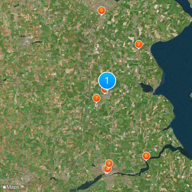 Christiansfeld Mappa