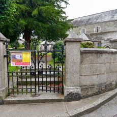 Walls And Gates Surrounding Churchyard Of St Bartholomew, To North, South And West