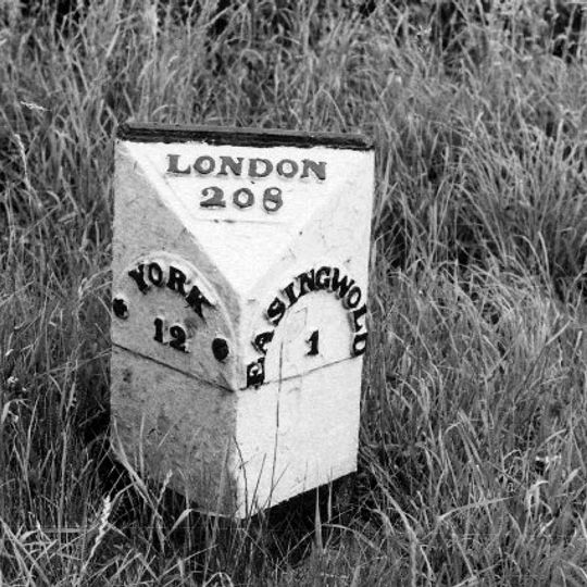 Milestone Between Crankley Lane And Woodbine Farm