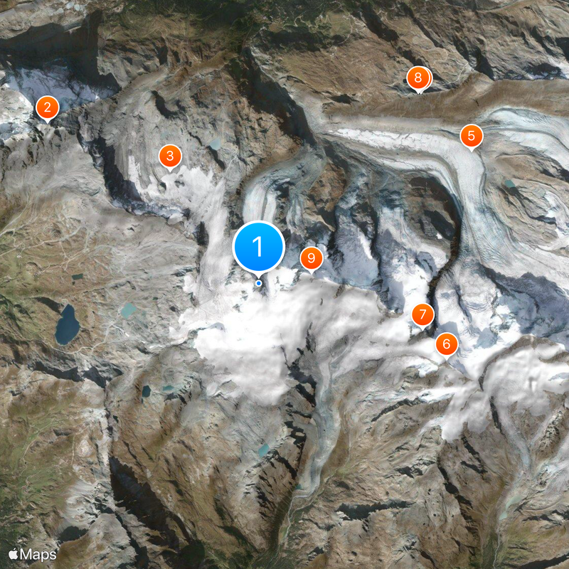 Klein Matterhorn Map