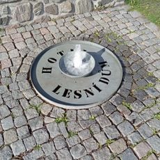 Fountain at Hotel Lesní dům