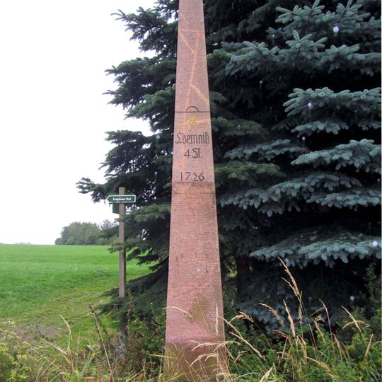 Kursächsische Postmeilensäule Diethensdorf