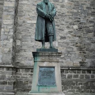 Monument To William Barnes In Churchyard Immediately South Of West Tower
