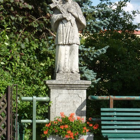 Figurenbildstock hl. Johannes Nepomuk