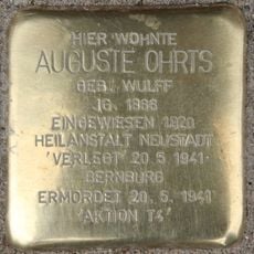 Stolperstein em memória de Auguste Ohrts
