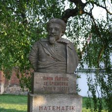 Bust of Šimon Partlic in Třešť