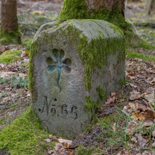 Grenzstein Untere Gemeinde in Fürth