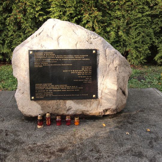 Cmentarz żydowski w Chełmnie