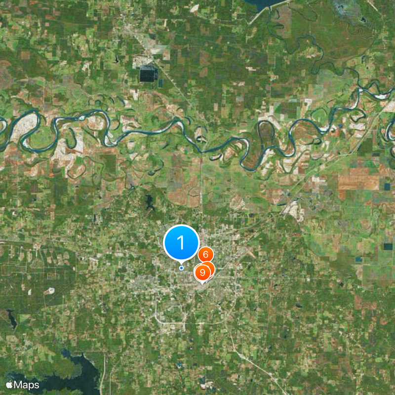 Texarkana metropolitan area Map