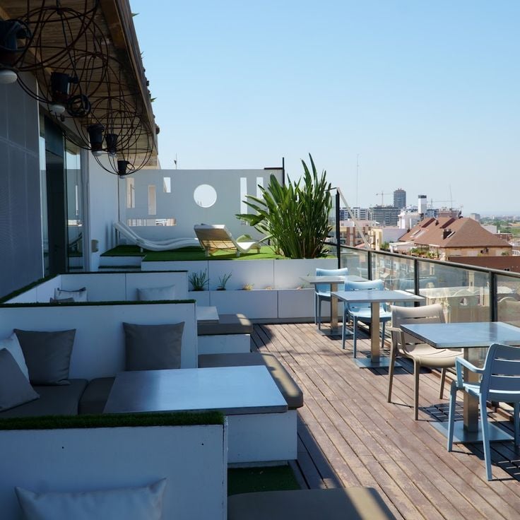 Sky Bar at Sea You Hotel Port Valencia