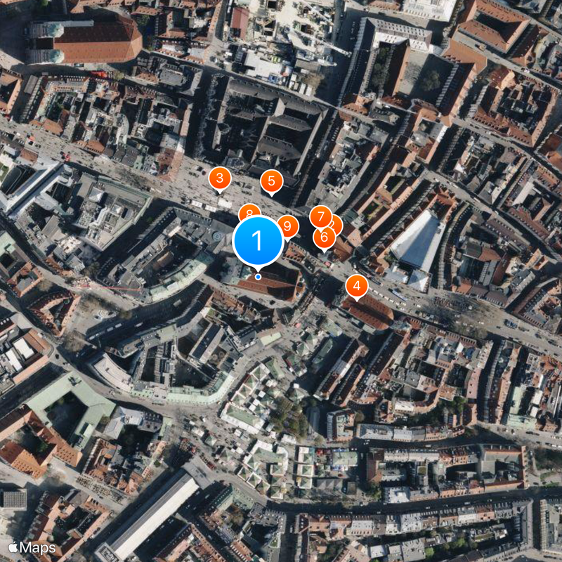 Chiesa di San Pietro Mappa