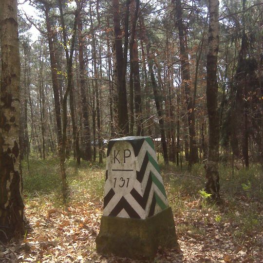 Sächsisch-Preußischer Grenzstein: Pilar Nr. 131