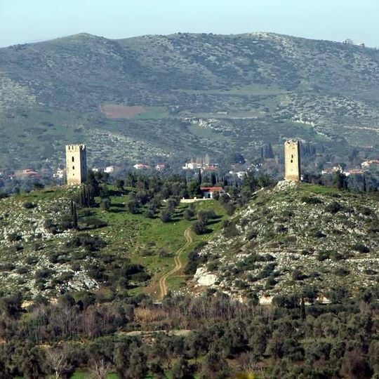 Two Towers of Mytikas