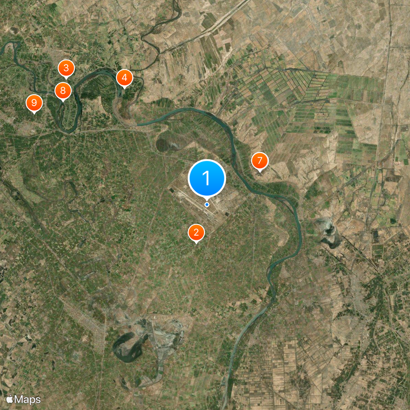 Balad Air Base Map