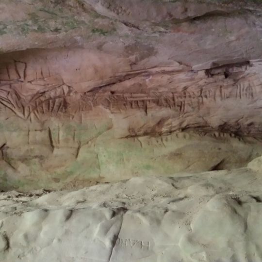 Grotte à la peinture
