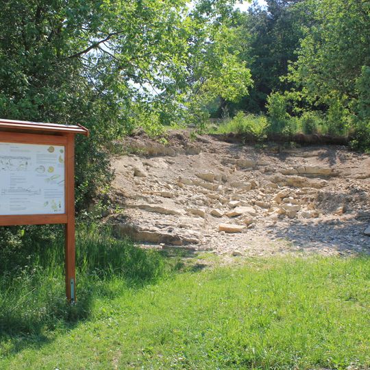 Schürfstelle am Kordigast SE von Burkheim