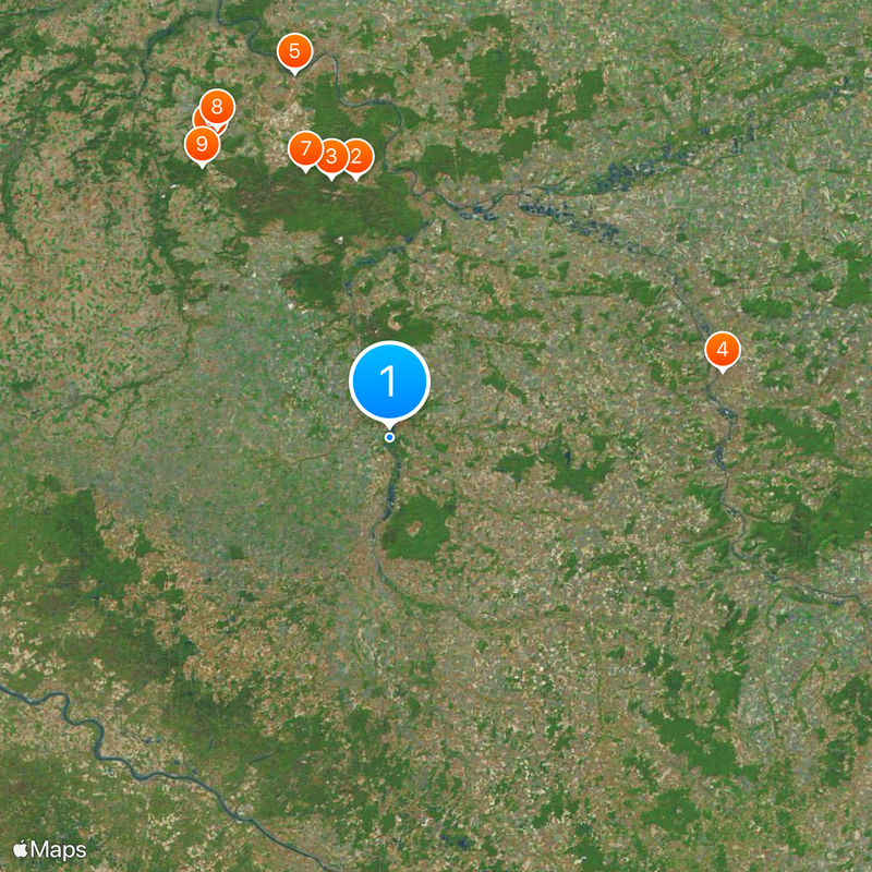 Gâtinais Map