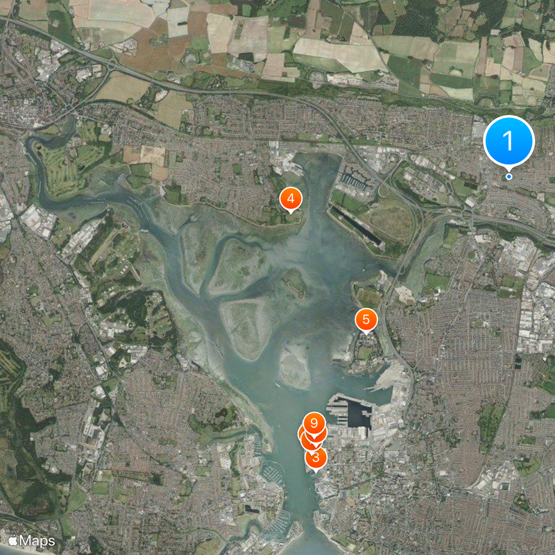 Portsmouth North Map