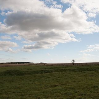 Part of a Later Iron Age or Romano-British settlement 590m north west of Compton Barn