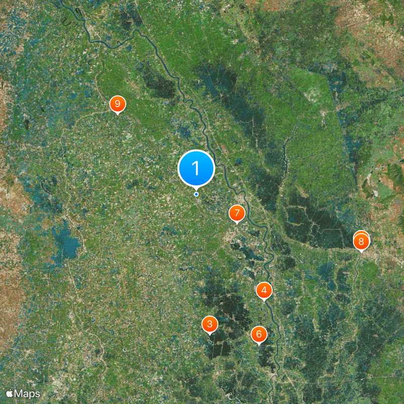 Bang Rachan Map