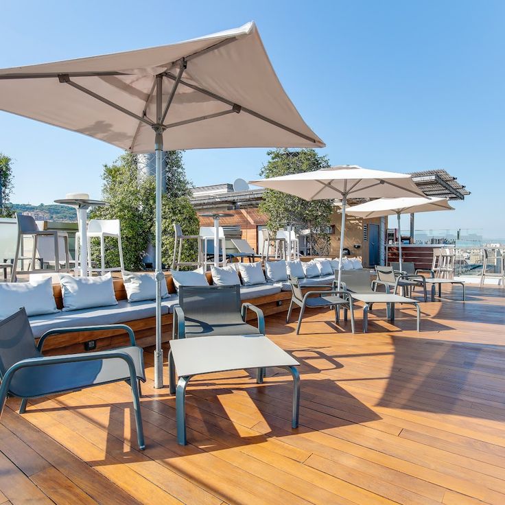Attic Terrace at Ayre Hotel Rosellon