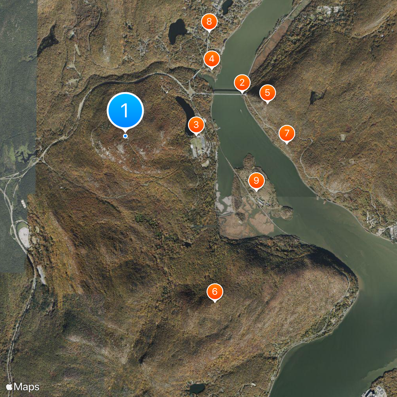 Bear Mountain State Park Map