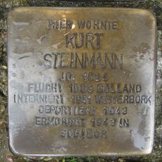Stolperstein en memoria de Kurt Steinmann