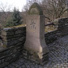 Polish-Saxon Post Milestone Wolkenstein