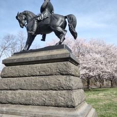 Equestrian statue of George Meade