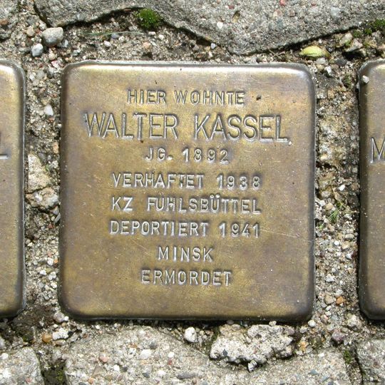 Stolperstein en memoria de Margarethe Kassel