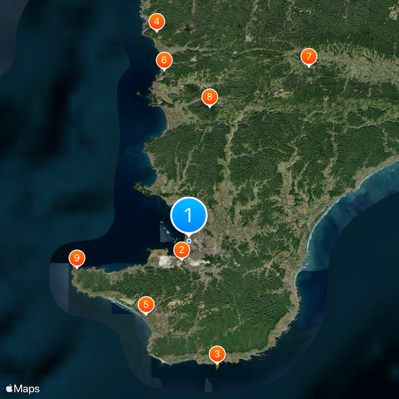 Tateyama Station Map