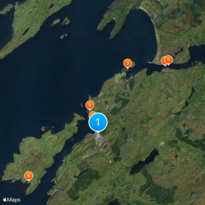 Oban Map