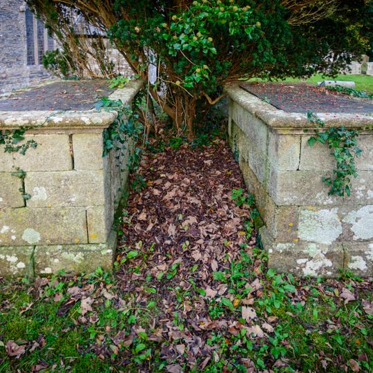 2 Chest Tombs To The Miners Family Ten Yards South Of Ladock Church Tower
