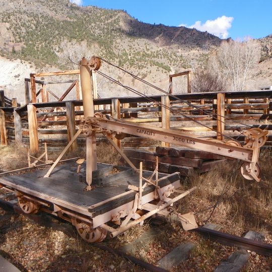 Rio Grande Southern Railroad Derrick Car