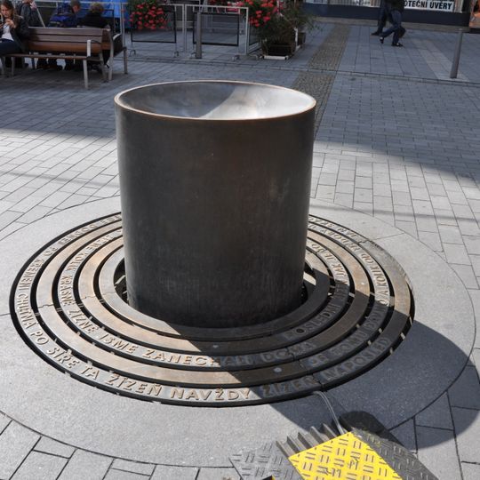 Malá kašna na náměstí Svobody v Brně