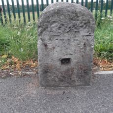 Milestone, Retford Road; by sports ground