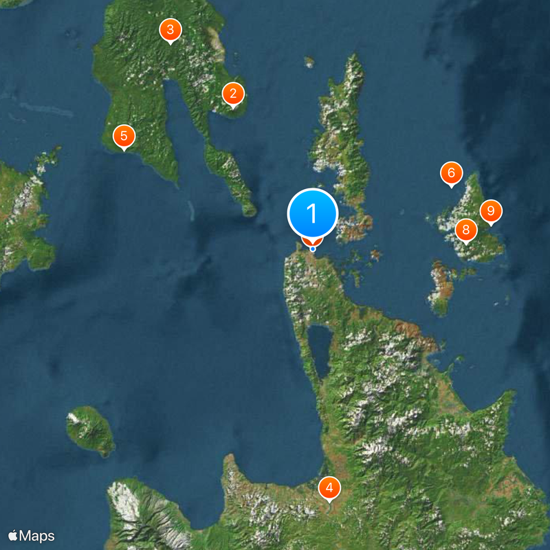 Surigao Mapa