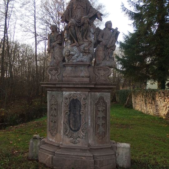 Sousoší svatého Jana Nepomuckého s andílky