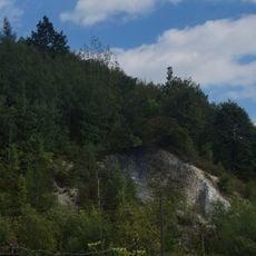 Exfoliation of chalk formations in Kremenets