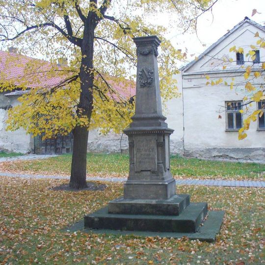 Pomník Jana Bohumíra Dlabače v Cerhenicích