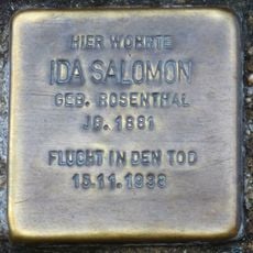 Stolperstein dedicated to Ida Salomon