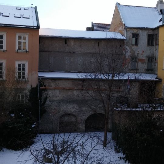 Mestské hradby, múr hradbový