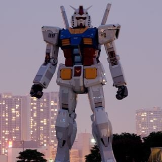 Statue of Unicorn Gundam