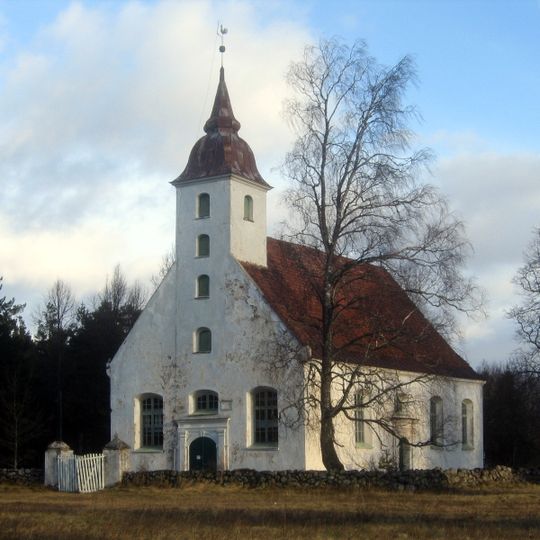 Lutheran church in Skulte