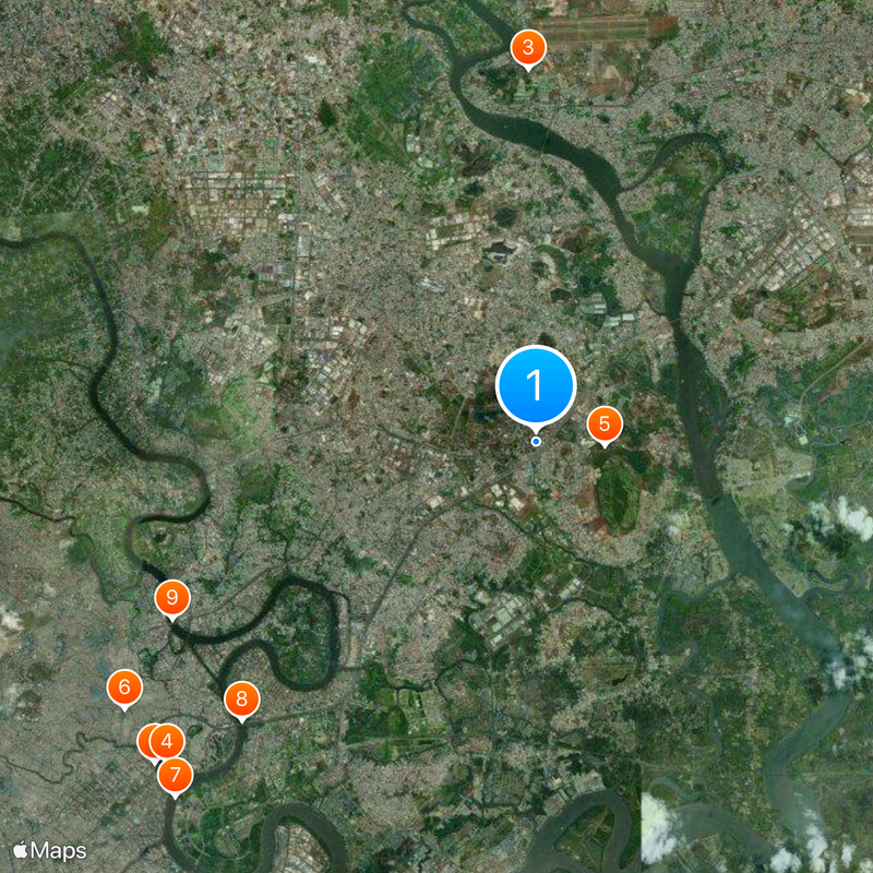Ho Chi Minh City University of Information Technology Map