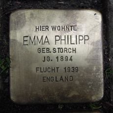 Stolperstein en memoria de Emma Philipp