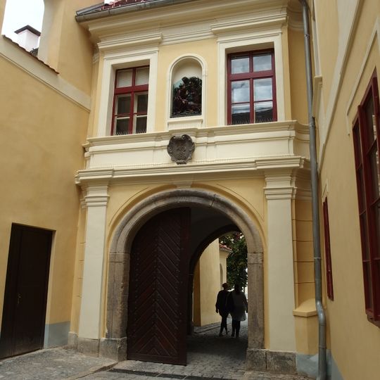 Gate of the Augustinian Monastery in Třeboň